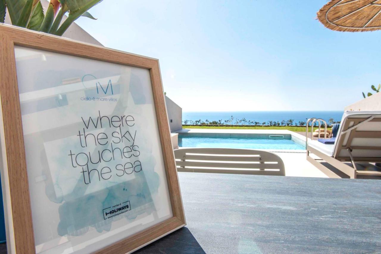 Cielo E Mare Villas I "Free" Heated Pools & Seaview Falászarna Kültér fotó
