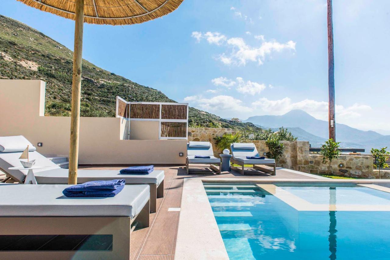Cielo E Mare Villas I "Free" Heated Pools & Seaview Falászarna Kültér fotó
