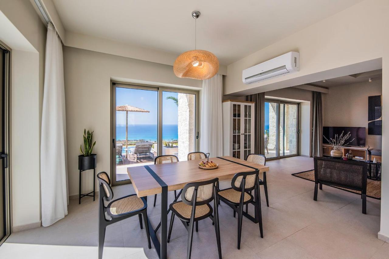 Cielo E Mare Villas I "Free" Heated Pools & Seaview Falászarna Kültér fotó