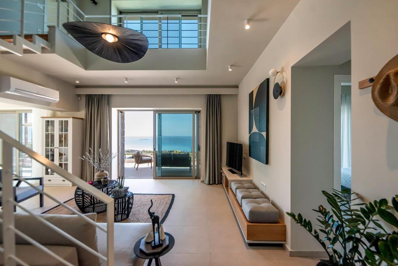 Cielo E Mare Villas I "Free" Heated Pools & Seaview Falászarna Kültér fotó