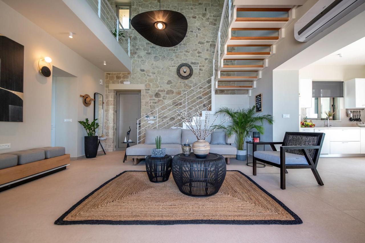 Cielo E Mare Villas I "Free" Heated Pools & Seaview Falászarna Kültér fotó