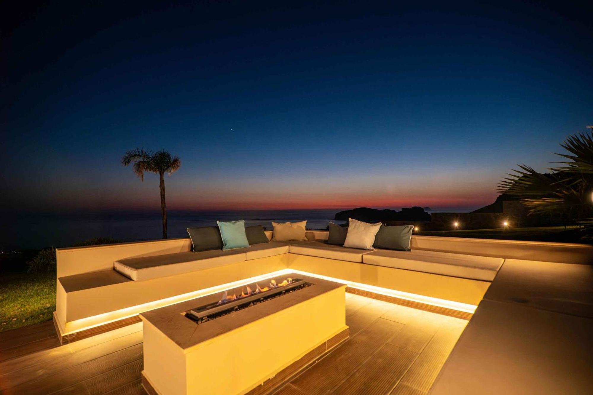 Cielo E Mare Villas I "Free" Heated Pools & Seaview Falászarna Kültér fotó