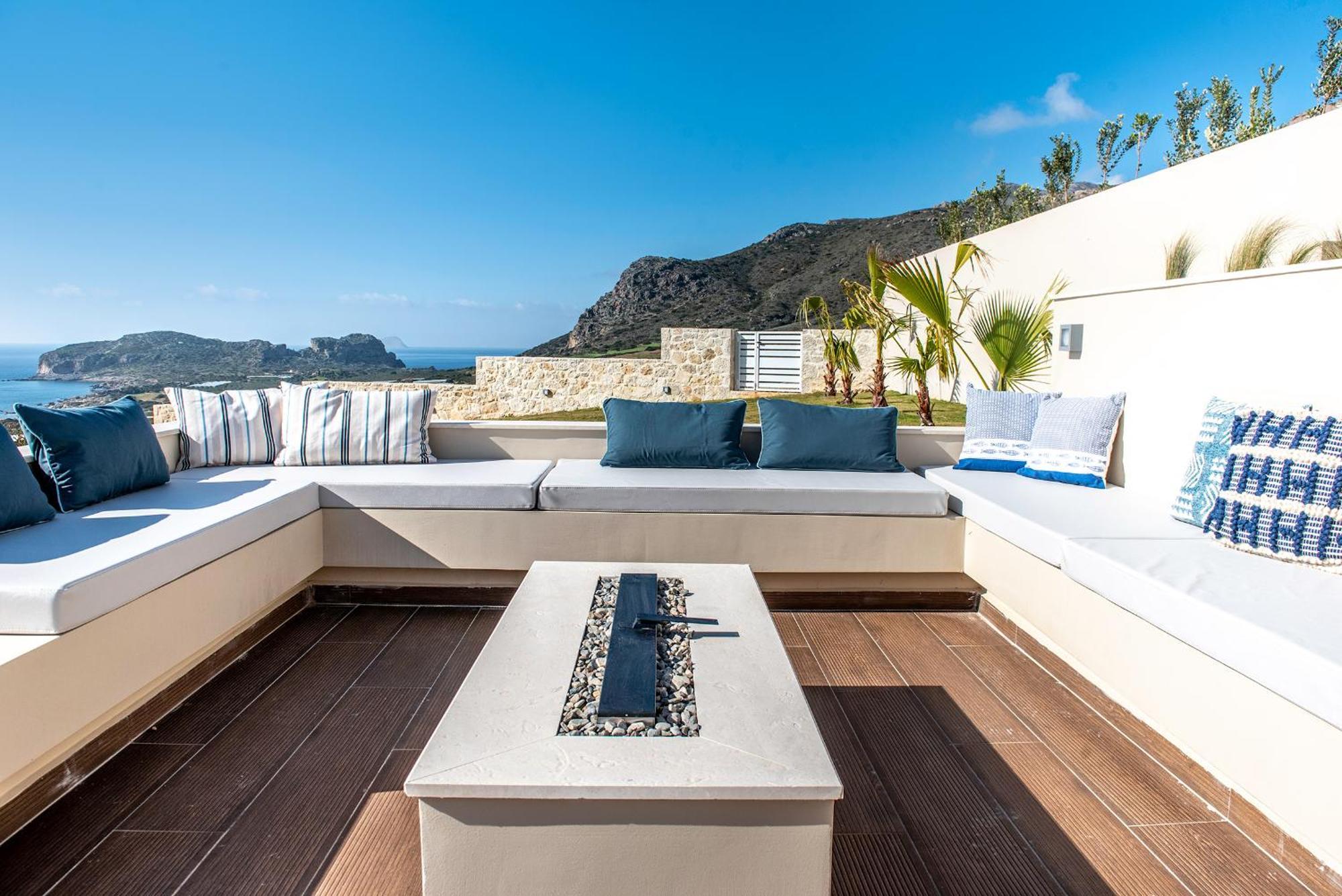 Cielo E Mare Villas I "Free" Heated Pools & Seaview Falászarna Kültér fotó