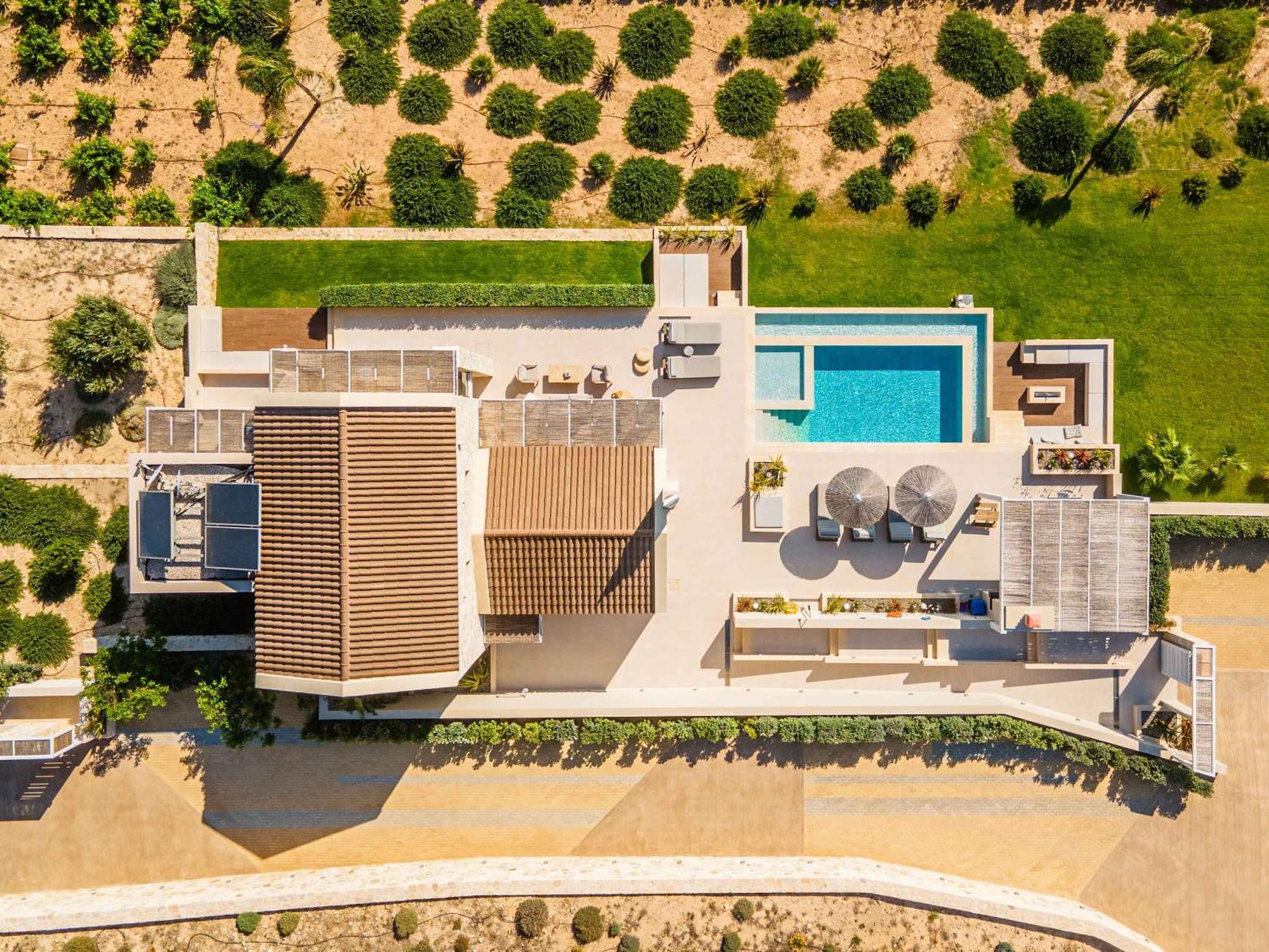 Cielo E Mare Villas I "Free" Heated Pools & Seaview Falászarna Kültér fotó